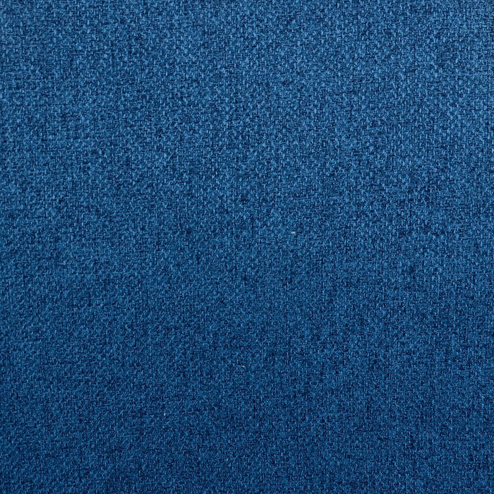 Chaise de salle à manger Jax en tissu de polyester et en métal - bleue