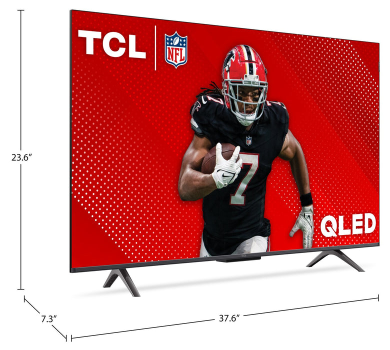 Téléviseur intelligent QLED Pro de TCL UHD 4K de 43 po à 60 Hz avec HDR Pro+ et Google TVMC (43Q651G-CA)