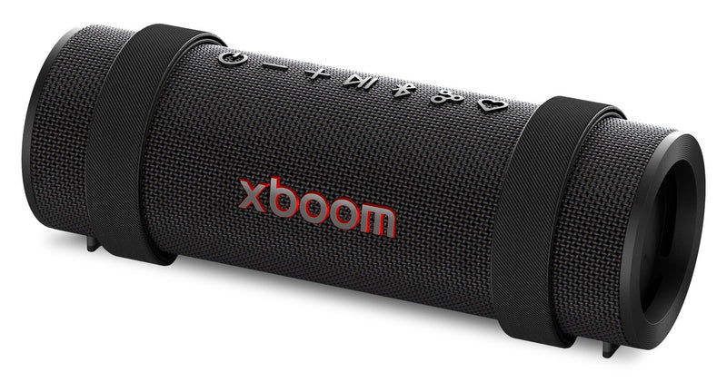 Haut-parleur portatif xboom Grab Core par will.i.am de LG résistant à l’eau IP67 (GRAB.ACANLBK)