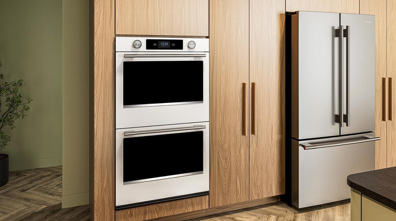 Four mural double intelligent électrique KitchenAid de 30 po - blanc - KOED730SWH