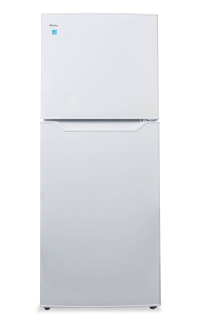 Danby 23.44” 11 Cu. Ft. Apartment Size Top Mount Refrigerator - White - DFF116B2WDBR | Réfrigérateur Danby de format appartement de 11 pi3 et de 23,44 po à congélateur supérieur - blanc - DFF116B2WDBR