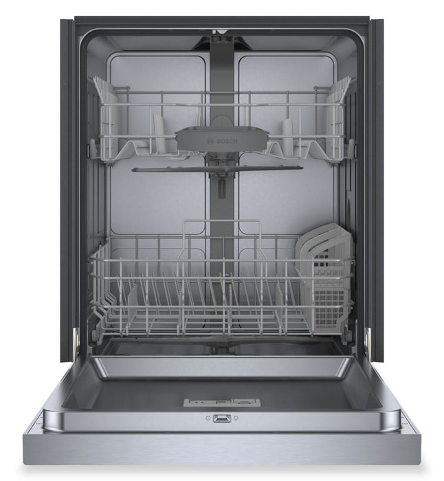 Lave-vaisselle intelligent Bosch de série 300 de 24 po de 48 dBA avec PrecisionWashMD - acier inoxydable - SHE41CM5N
