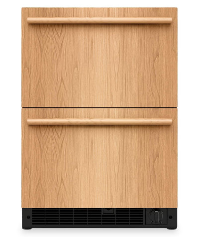 KitchenAid 24" 5.7 Cu. Ft. Undercounter Double-Drawer Refrigerator/Freezer – Panel Ready - KUCT524SPA | Tiroir réfrigérateur-congélateur double KitchenAid de 5,7 pi³ et de 24 po sous le comptoir - panneau personnalisable - KUCT524SPA