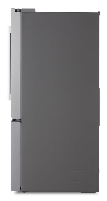 Réfrigérateur LG de 33 po et de 25 pi³ de profondeur standard à portes françaises - acier inoxydable - LF25H6330S