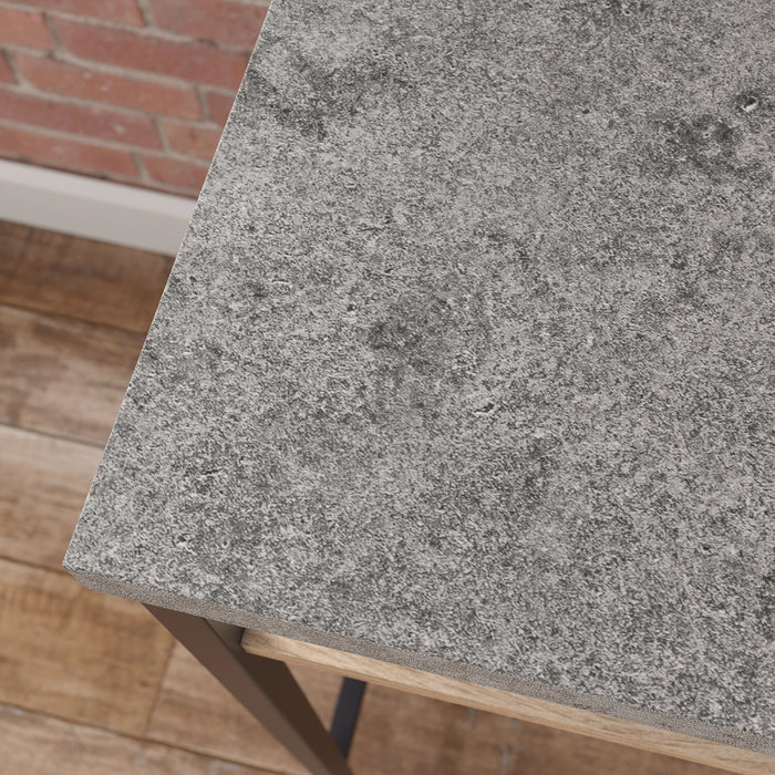 Bureau Bradley de 45 po avec piédestal et armoire - chêne clair