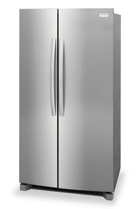 Réfrigérateur Frigidaire Gallery de 26 pi3 et de 36 po à compartiments juxtaposés - acier inoxydable - GRSN2620AF