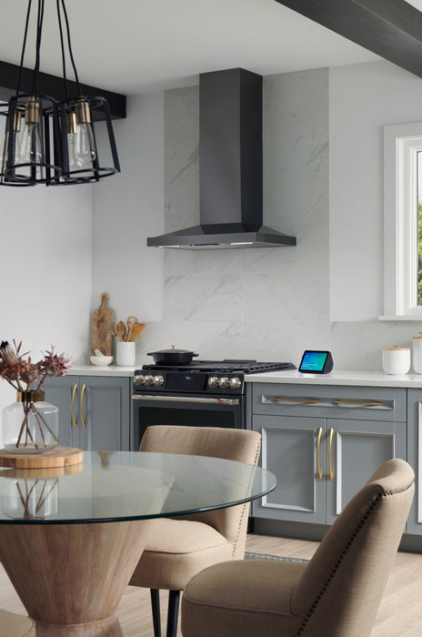 Hotte cheminée pyramidale Broan de 30 po avec technologie Code ReadyMC - EWS1306BLS