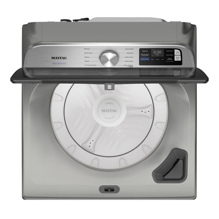 Laveuse intelligente Maytag à chargement par le haut de 6,0 pi3 - argenté radieux - MTW6205RR
