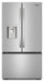 ["Réfrigérateur Whirlpool de 36 po et de 30 pi3 à portes françaises avec machine à glaçons double - acier inoxydable - WRFF3736SZ "]