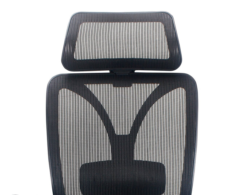 Chaise de bureau Boman de Tempur-Pedic de 28,5 po - noire avec dossier à mailles