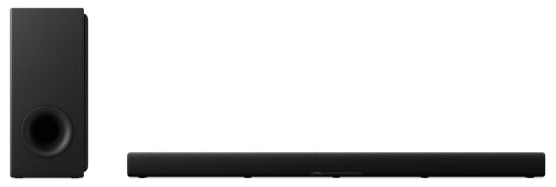 Barre de son à 2.0 canaux YAMAHA avec Dolby AtmosMD, True X Surround et caisson d’extrêmes graves sans fil (SR-X50A)