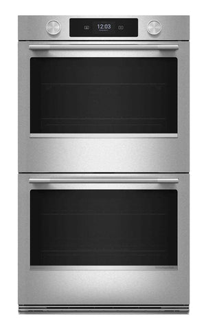 Four mural intelligent électrique KitchenAid de 30 po - acier inoxydable PrintShieldMC - KOED730SPS	