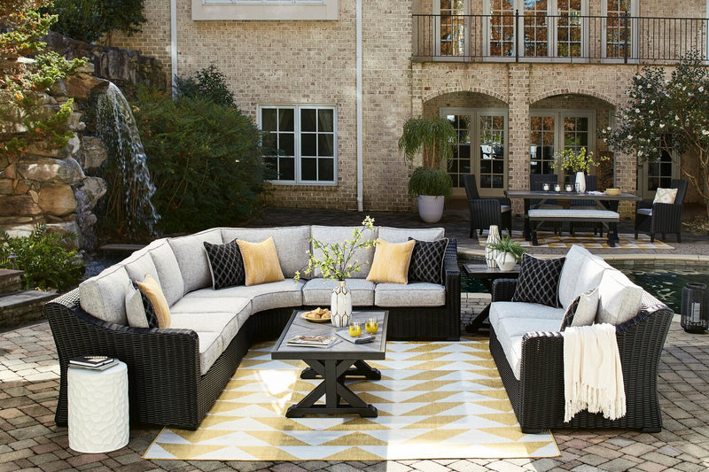 Ensemble Jasper 4 pièces pour la terrasse - noir