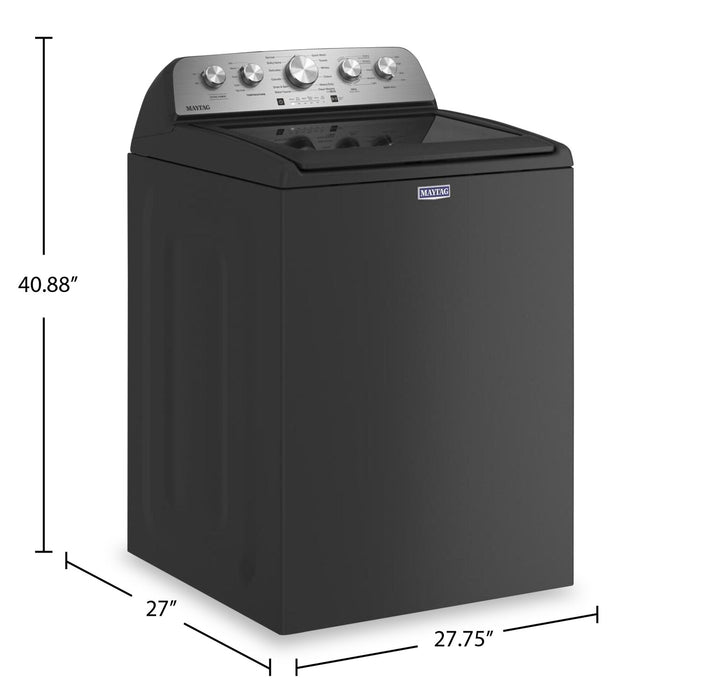 Laveuse Maytag à chargement par le haut de 5,4 pi3 avec fonction Extra Power - noir volcan - MVW5435PBK