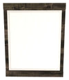 Miroir de commode de chambre à coucher Riley, fabriqué au Canada - gris