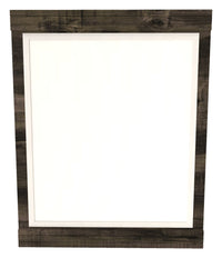  Miroir de commode de chambre à coucher Riley, fabriqué au Canada - gris