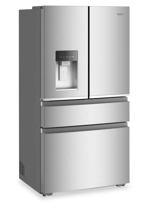 Réfrigérateur Whirlpool de 22 pi3 et de 36 po de profondeur comptoir véritable à portes françaises - acier inoxydable  - WRMC7036RZ