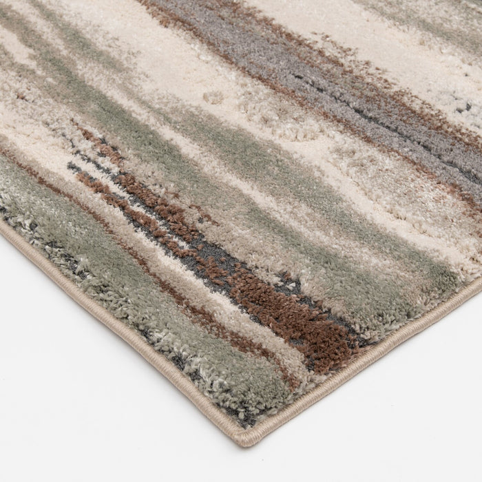 Carpette Birch tissée à la machine de 5 pi x 7 pi - multicolore 