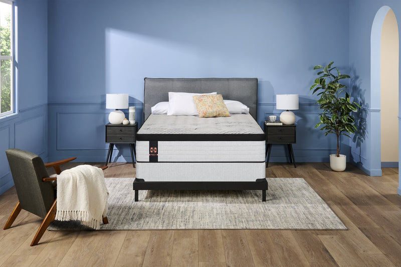 Sommier Collection Cuivre à profil bas de Sealy pour grand lit