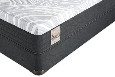 Springwall Spa 10 Firm Smooth Top Twin Mattress in a Box Set | Ensemble matelas ferme à plateau-coussin dans une boîte Spa 10 de Springwall pour lit simple