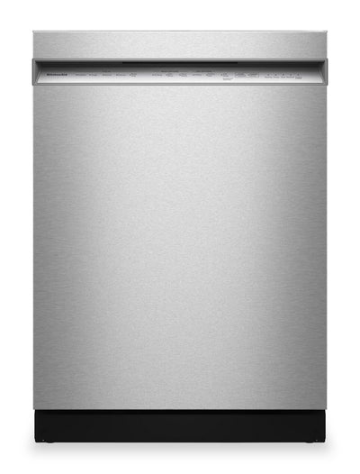 KitchenAid 24" 44 dBA Dishwasher with 360° Max Jets™ Third Rack – PrintShield Stainless - KDFS424SPS  | Lave-vaisselle KitchenAid de 24 po et de 44 dBA et troisième panier 360° Max JetsMC - acier inoxydable avec fini PrintShieldMC - KDFS424SPS