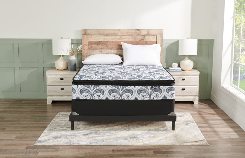 Matelas semi-ferme à plateau-coussin Monaco de Springwall pour grand lit