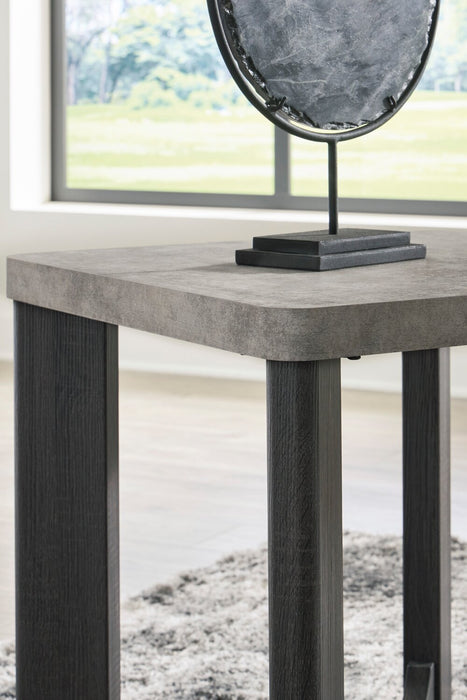 Ensemble de 3 tables modernes Sherman de 35,5 po, table à café et 2 tables de bout - gris