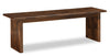 Banc de salle à manger Vale de 58 po (l) en bois - brun