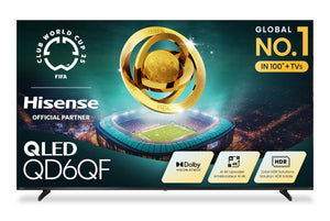 Téléviseur intelligent Hisense QD6QF UHD 4K de 85 po avec Fire TV