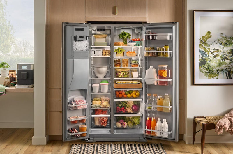 Réfrigérateur KitchenAid de 29 pi3 et de 36 po - acier inoxydable résistant aux traces de doigts - KRSF536RPS 