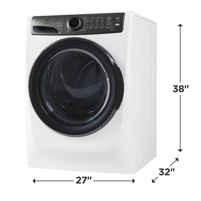 Laveuse à chargement frontal Perfect SteamMC Electrolux de 5,2 pi3 avec lavage LuxCareMD Plus - ELFW7738AW