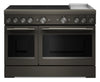 Cuisinière à induction amovible KitchenAid de 6,3 pi³ avec plaque chauffante - minerai noir - KFID948SBE