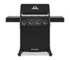 Barbecue à gaz propane Broil King CrownMC 410 Shadow de 40 000 BTU - noir - 865054