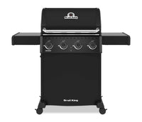  Barbecue à gaz propane Broil King CrownMC 410 Shadow de 40 000 BTU - noir - 865054