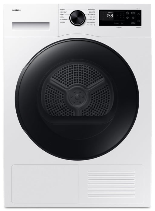 Sécheuse électrique compacte Samsung de 4,0 pi3 avec séchage avec pompe à chaleur - DV25FG50B0BEAC