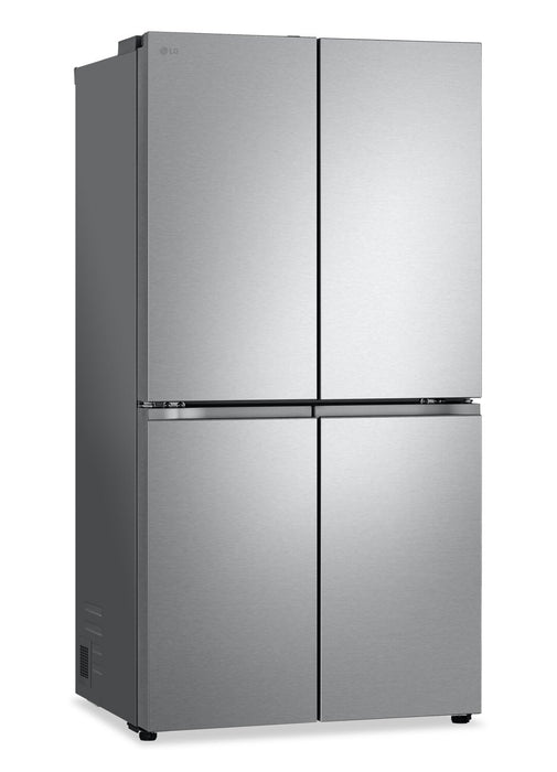 Réfrigérateur LG de 23,6 pi3 et de 36 po de profondeur comptoir à 4 portes françaises avec machine à glaçons - LF24C8200S