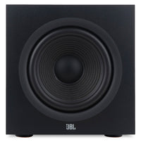  Caisson d’extrêmes graves amplifié de 300 W JBL Stage 200P de 10 po – noir (JBL200PBLKAM)