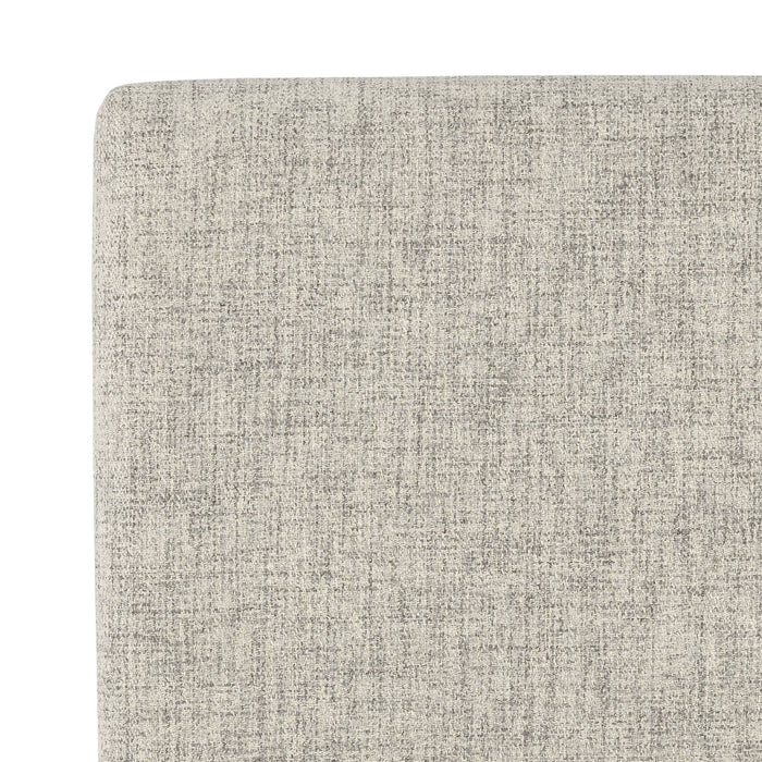 Chaise de salle à manger rembourrée Cove - grise