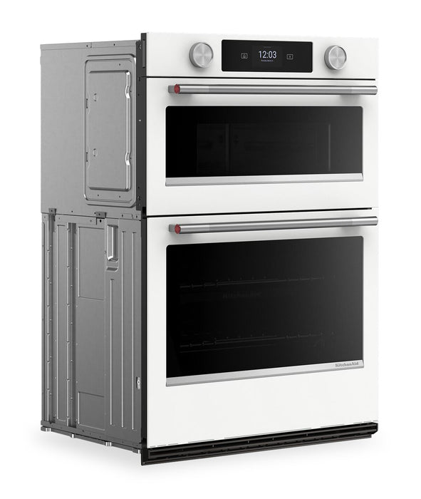Four mural combiné intelligent électrique KitchenAid de 30 po - blanc - KOEC730SWH