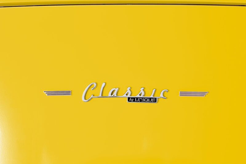 Réfrigérateur Classic Rétro d’Unique de 24 po et de 11 pi3 à congélateur supérieur - jaune canari - UNQ-310L Y TM