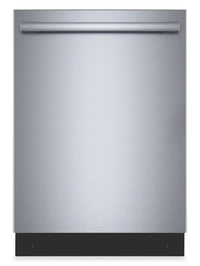  Lave-vaisselle encastré Bosch de série 500 de 24 po de 44 dBA en acier brossé résistant aux traces de doigts - SHX65DM5N