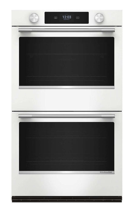 Four mural double intelligent électrique KitchenAid de 30 po - blanc - KOED730SWH