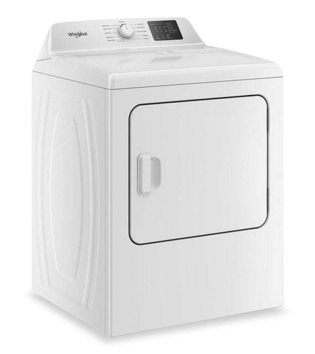 Sécheuse à gaz Whirlpool de 7,0 pi3 avec séchage par détection automatique - blanche - WGD4105SW\t
