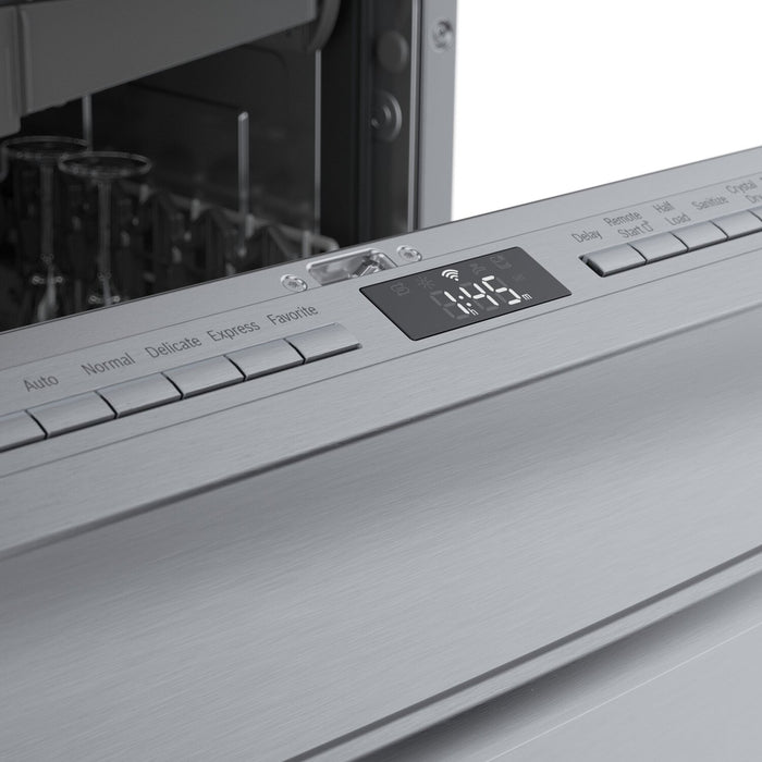 Lave-vaisselle intelligent Bosch série 800 avec commandes sur le dessus, CrystalDry et 3e panier - SGX78C55UC