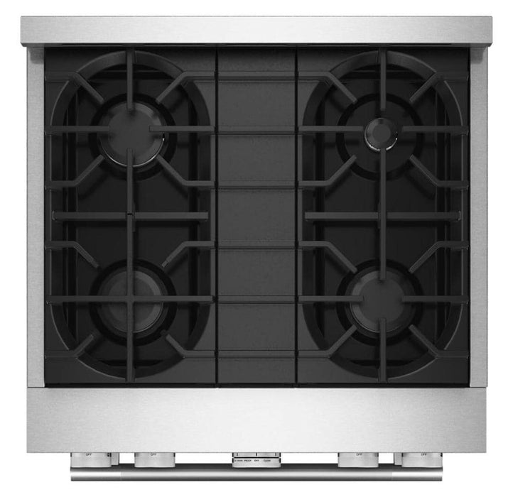 Cuisinière à gaz KitchenAid de 4,1 pi3 avec mode de friture à air sans préchauffage - acier inoxydable - KFGS930SSS