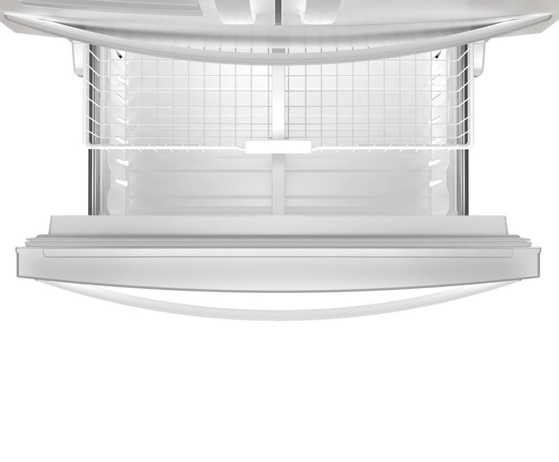 Réfrigérateur Whirlpool de 36 po et de 24,5 pi³ à portes françaises - blanc - WRMF3636RW