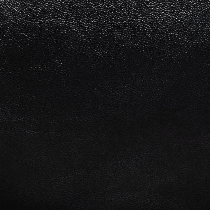 Fauteuil pivotant coulissant à inclinaison électrique Elli de 32 po en similicuir - noir