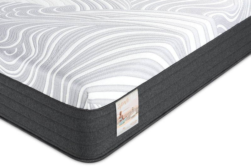 Matelas moelleux à plateau-coussin dans une boîte Spa 12 de Springwall pour grand lit