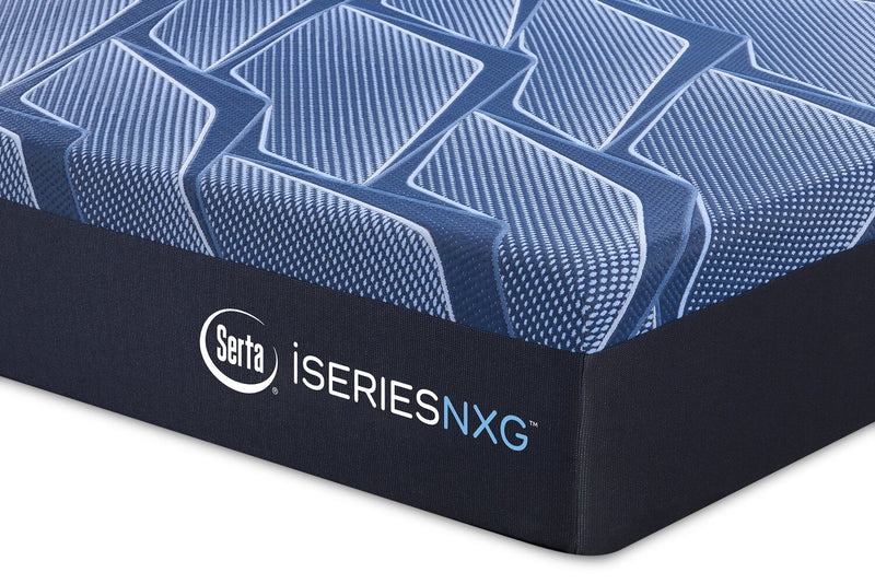 Matelas luxueux moyen à plateau régulier NXG1300 iSeries de Serta pour grand lit