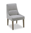 Chaise de salle à manger Clay en tissu de polyester - gris tourterelle